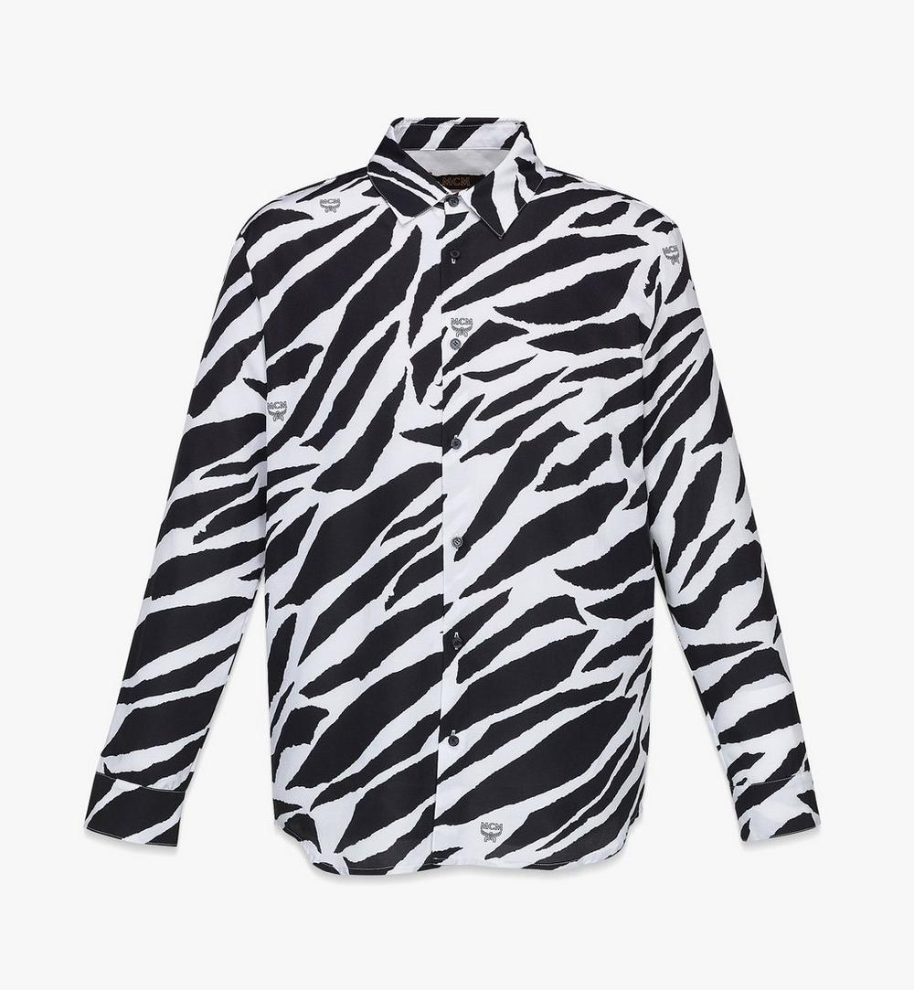 Meta Safari Zebra Print Shirt 1